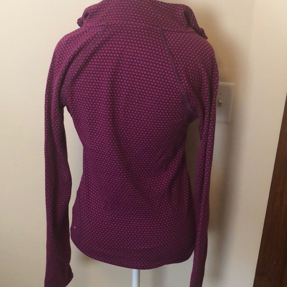 Purple and pink half zip warm up jacket - Picture 2 of 4